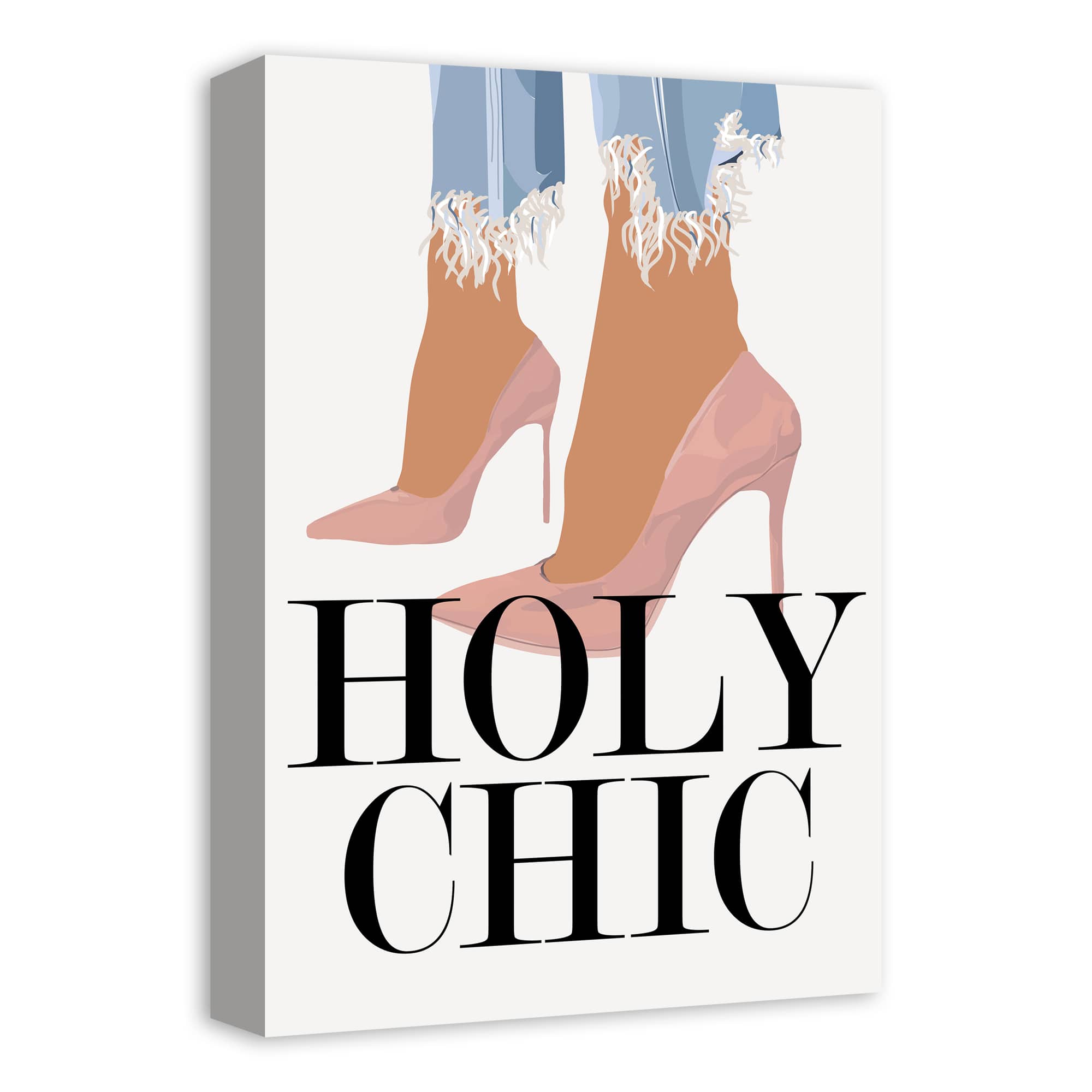 Holy Chic Canvas Wall Art